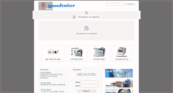 Desktop Screenshot of gondinter.com.pt
