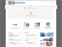 Tablet Screenshot of gondinter.com.pt